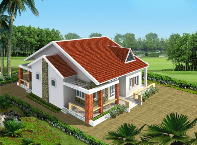 Xu hướng thiết kế biệt thự mái thái năm 2018 phần 2