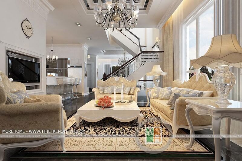 thiết kế biệt thự tân cổ điển