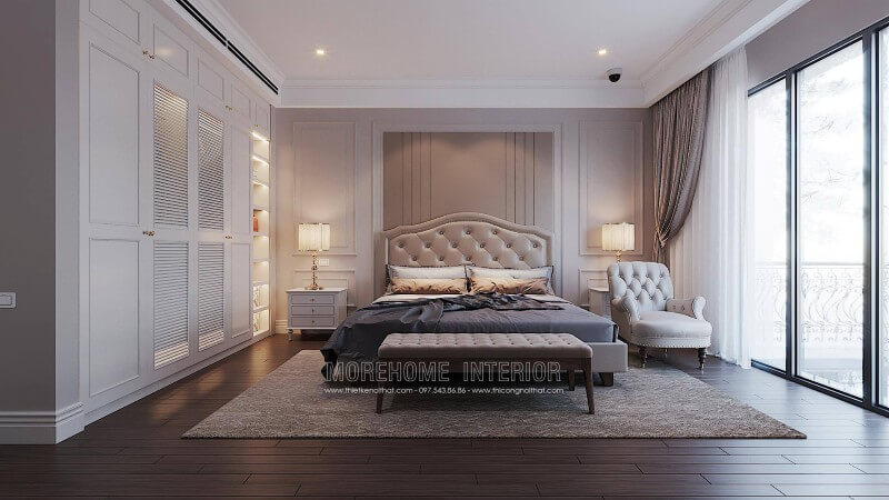 Thiết kế nội ngoại thất biệt thự tân cổ điển